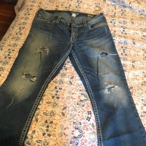 Boot cut jeans